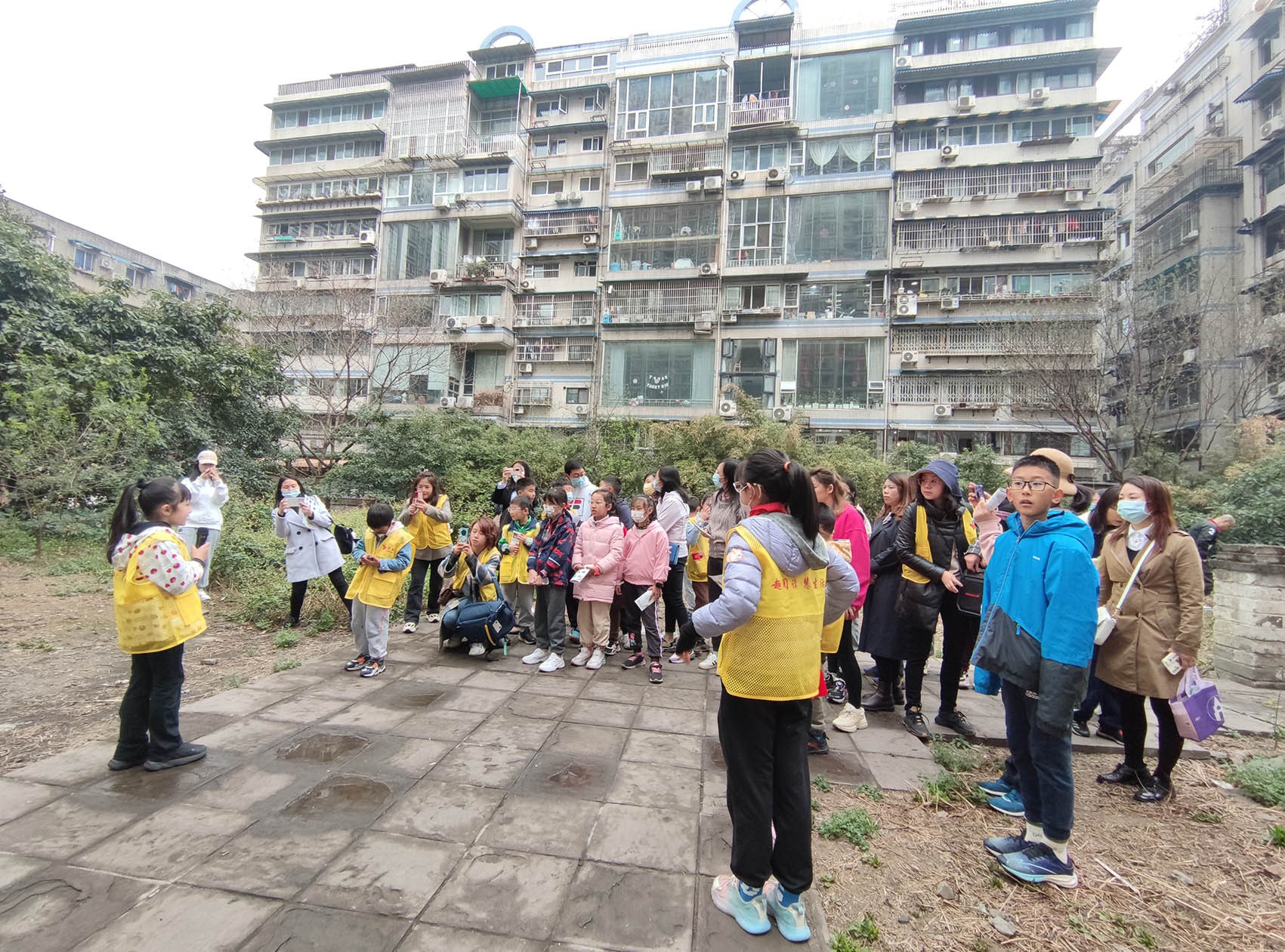 成都市锦江区福字街社区举办快闪公益游览活动