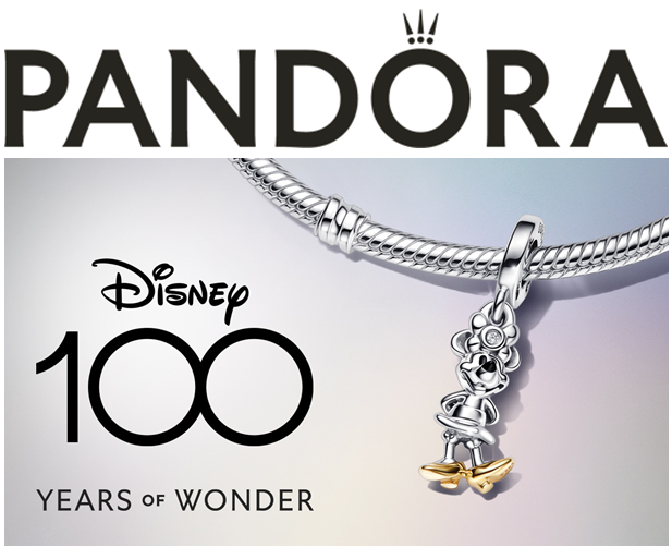 Pandora（潘多拉珠宝）倾情推出全新迪士尼100周年传奇