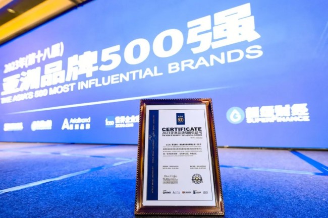 青岛银行再度蝉联“亚洲品牌 500强”榜单