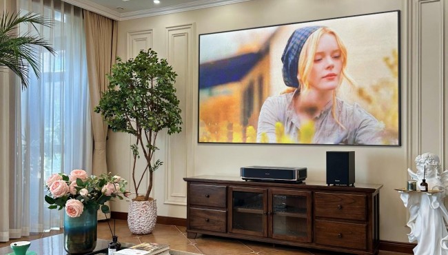 海信激光電視L5K 最適合中國家庭的第一臺100吋電視！