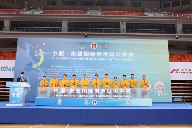  中国-东盟国际羽毛球公开赛在绿城南
