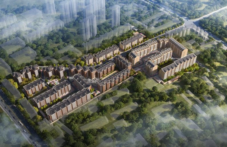 中建一局三公司北京分公司2021年通州区老旧小区综合整治工程一标段（工程总承包、建筑师负责制）项目正式开工