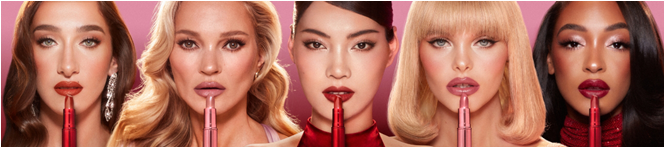 Charlotte Tilbury「好莱坞」系列唇膏与唇线笔全新上市！红粉登场，唇释出色！