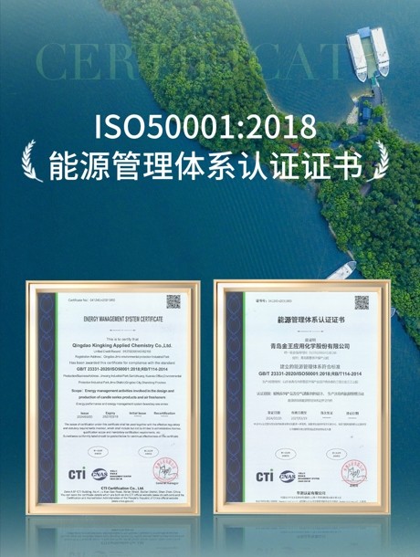 青岛金王：顺利通过ISO50emc易倍001：2018能源管理体系认证(图1)