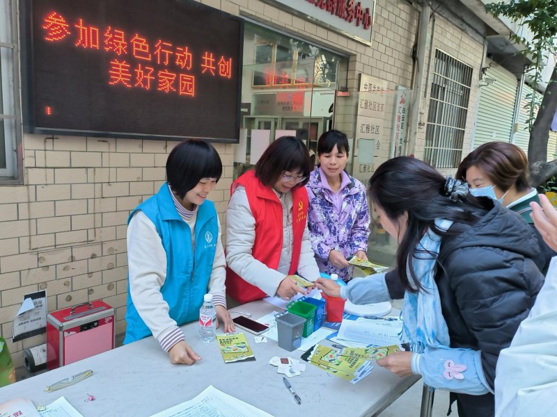 汇雅社区垃圾分类宣传亮点纷呈，居民受益匪浅